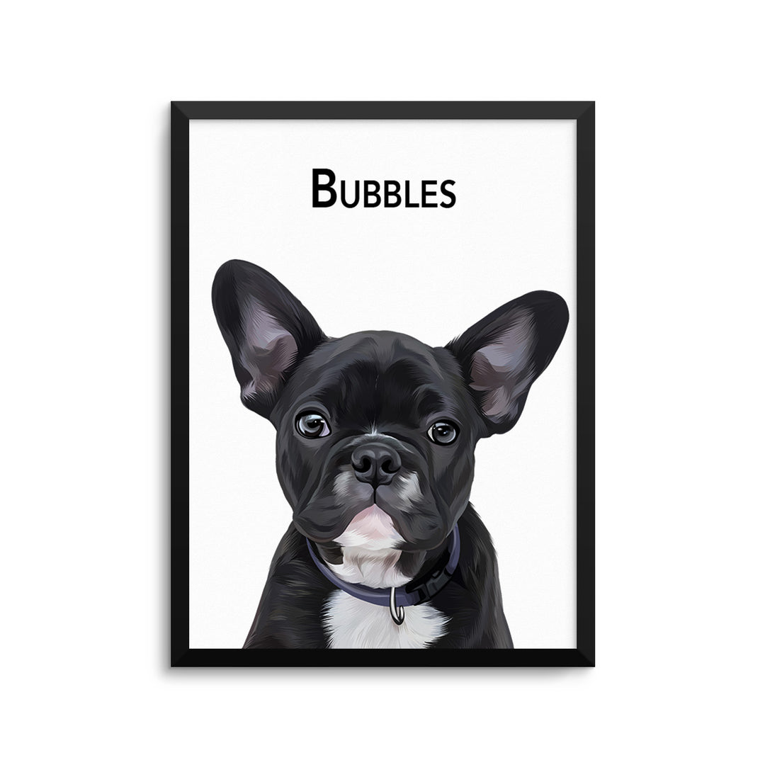 Personalized Pet Art Print