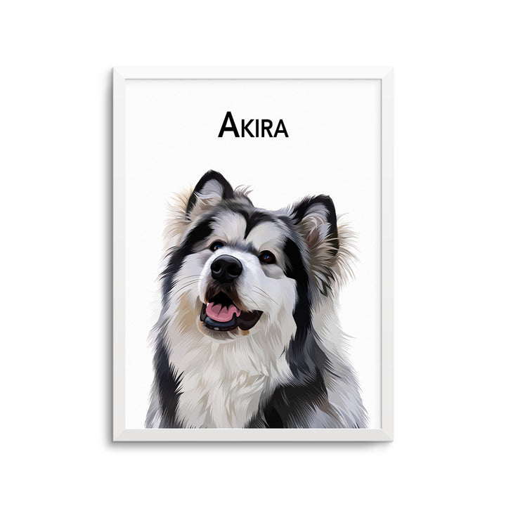 Personalized Pet Art Print